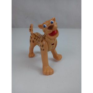 2000 Rain Forest Cafe Tiger Action Toy Figure 4" Moveable